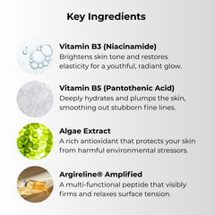 Gle Skincare vitamin B3 B5 infusion highlights deep moisturization