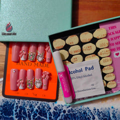 Gleamrain at home manicure setup for quick glam