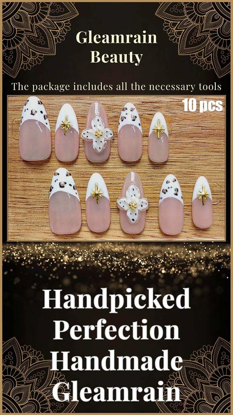 Gleamrain nails shown with outfits from casual to formal for seamless blending.