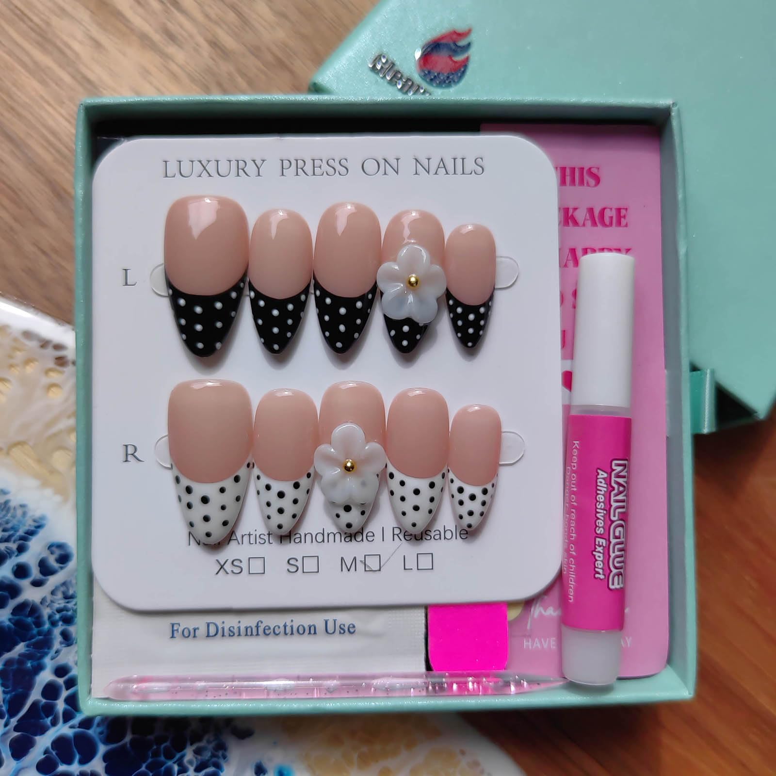 Gleamrain nails complement casual and formal outfits alike