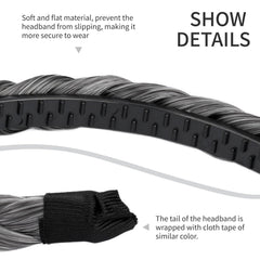 Gledola-headband-cover-base-hidden shows thick braid concealing the base for a natural look.