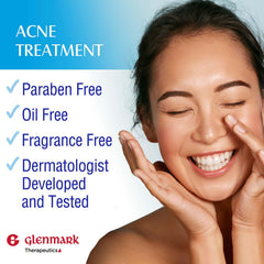 Light, fast-absorbing gel from Glenmark suitable for daytime or nighttime use