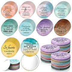 GlikCeil 80-piece Bible Verse compact mirror bulk pack for gifting