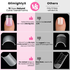 GlimightyX assorted nail tools for safe removal and finishing