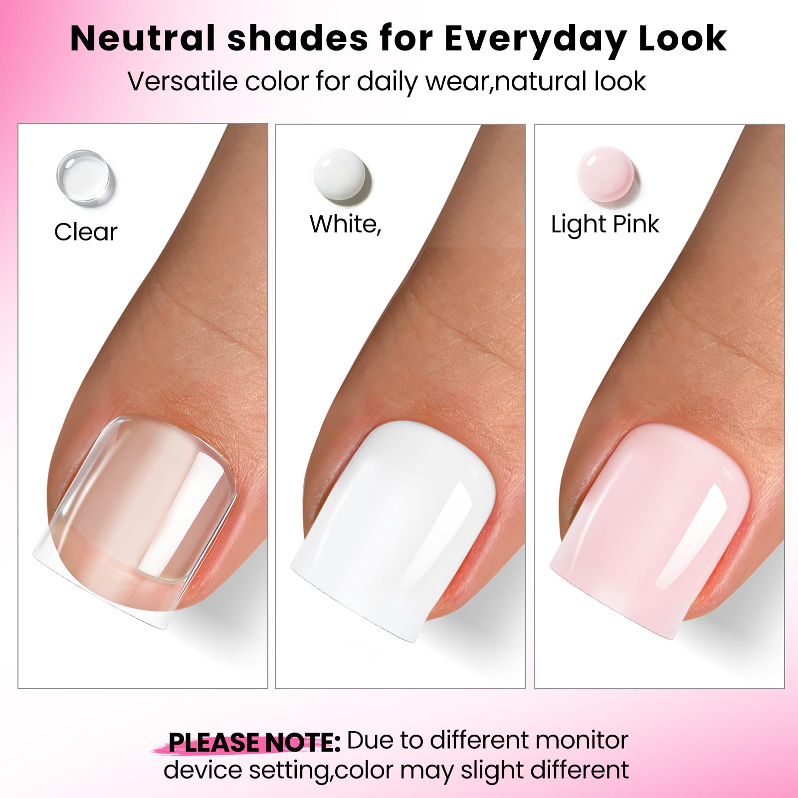 GlimightyX toe dual forms with 16 sizes for precise nail shaping