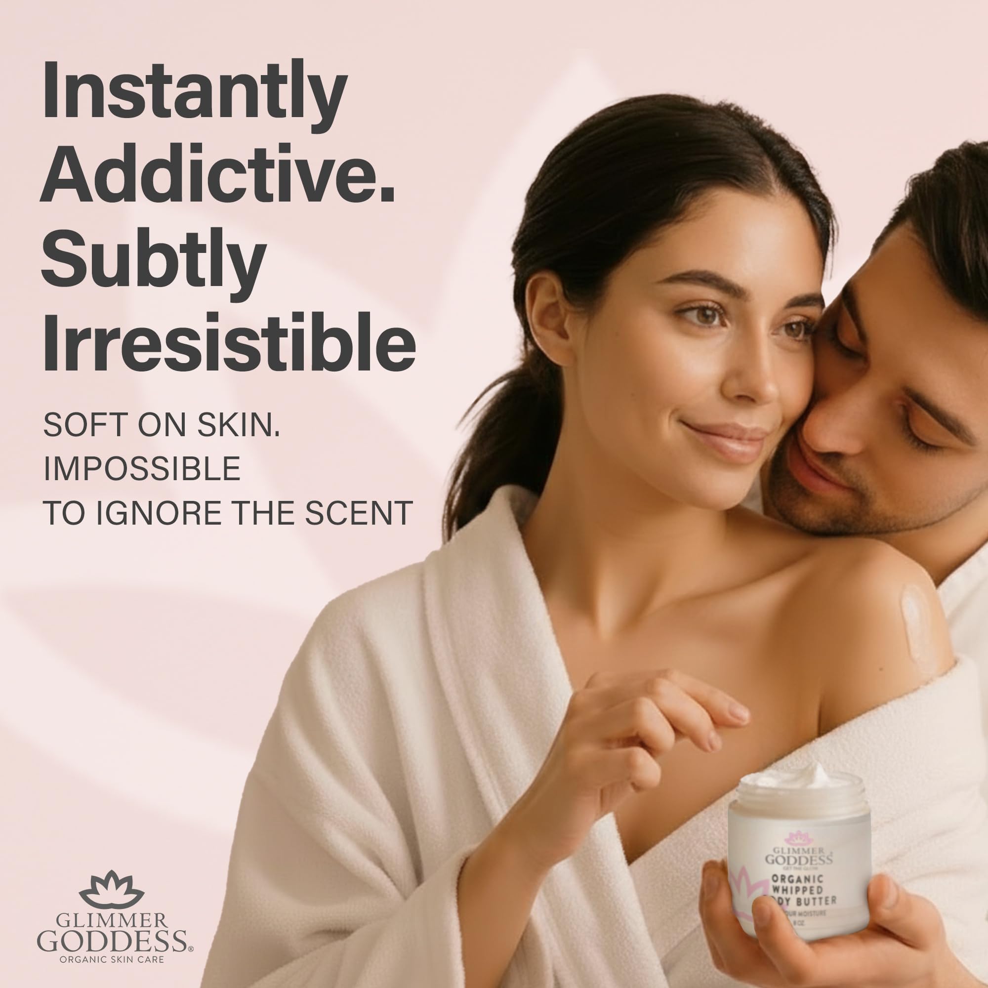 Glimmer Goddess daily-use application close-up for fast absorption