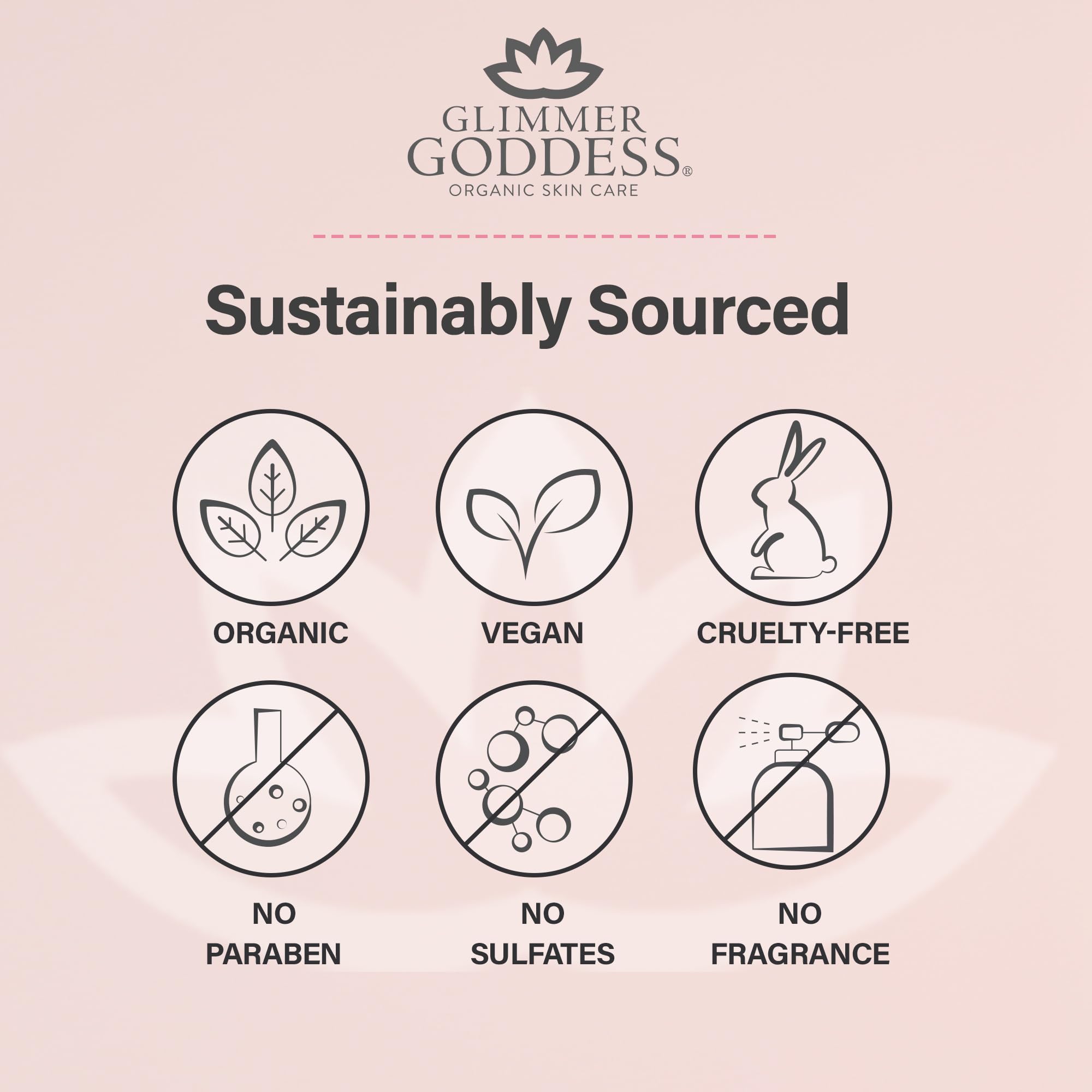 Glimmer Goddess Shimmer Body Butter application scene shows easy massage and absorption