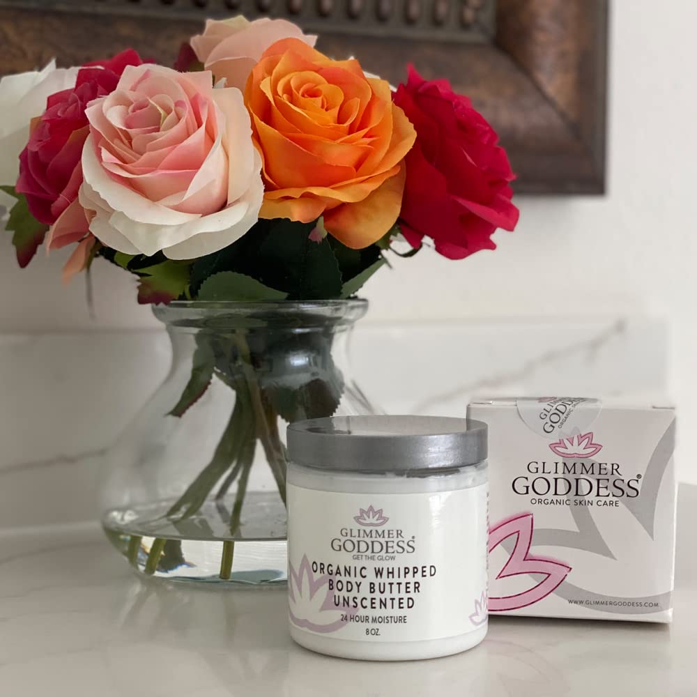 Small-batch crafted label on Glimmer Goddess product