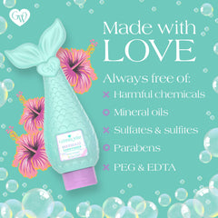 Glimmer Wish anti-slip textured bottle helps little hands grip.