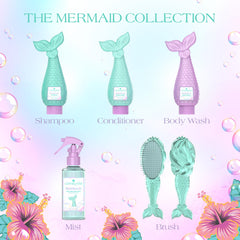 Glimmer Wish 12oz bottle ready for daily mermaid hair care.
