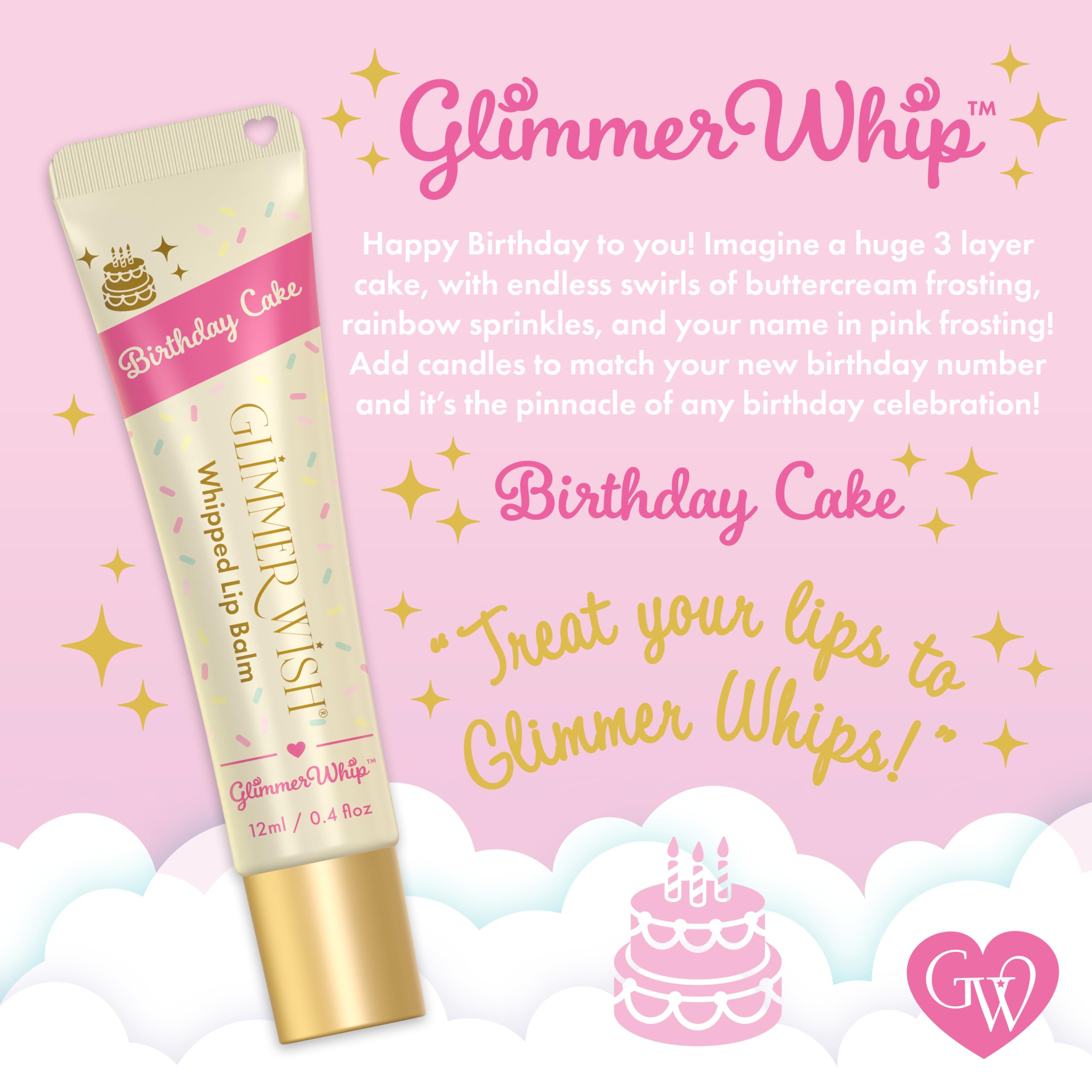Glimmer Wish whipped texture close-up showing light, silky lip moisture