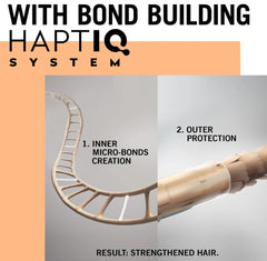 Hair after use shows shiny, smooth finish with Gliss mask