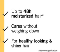 Creamy texture close-up of Gliss Aqua Revive conditioner for deep nourishment.