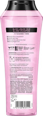 Gliss Liquid Silk Shampoo on wet hair delivering soft, manageable texture