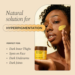 Glo Melanin Nourishing Face Cream texture close-up silky and light