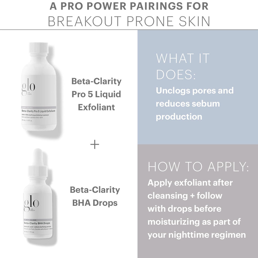 Glo Skin Beauty Beta-Clarity Pro 5 after-application glow indicating refined skin texture