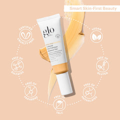 Glo Skin Beauty C-Shield Moisture Tint natural mineral pigments on skin.