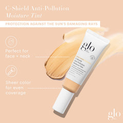 Glo Skin Beauty C-Shield SPF 30 protects skin while delivering a sheer, radiant glow