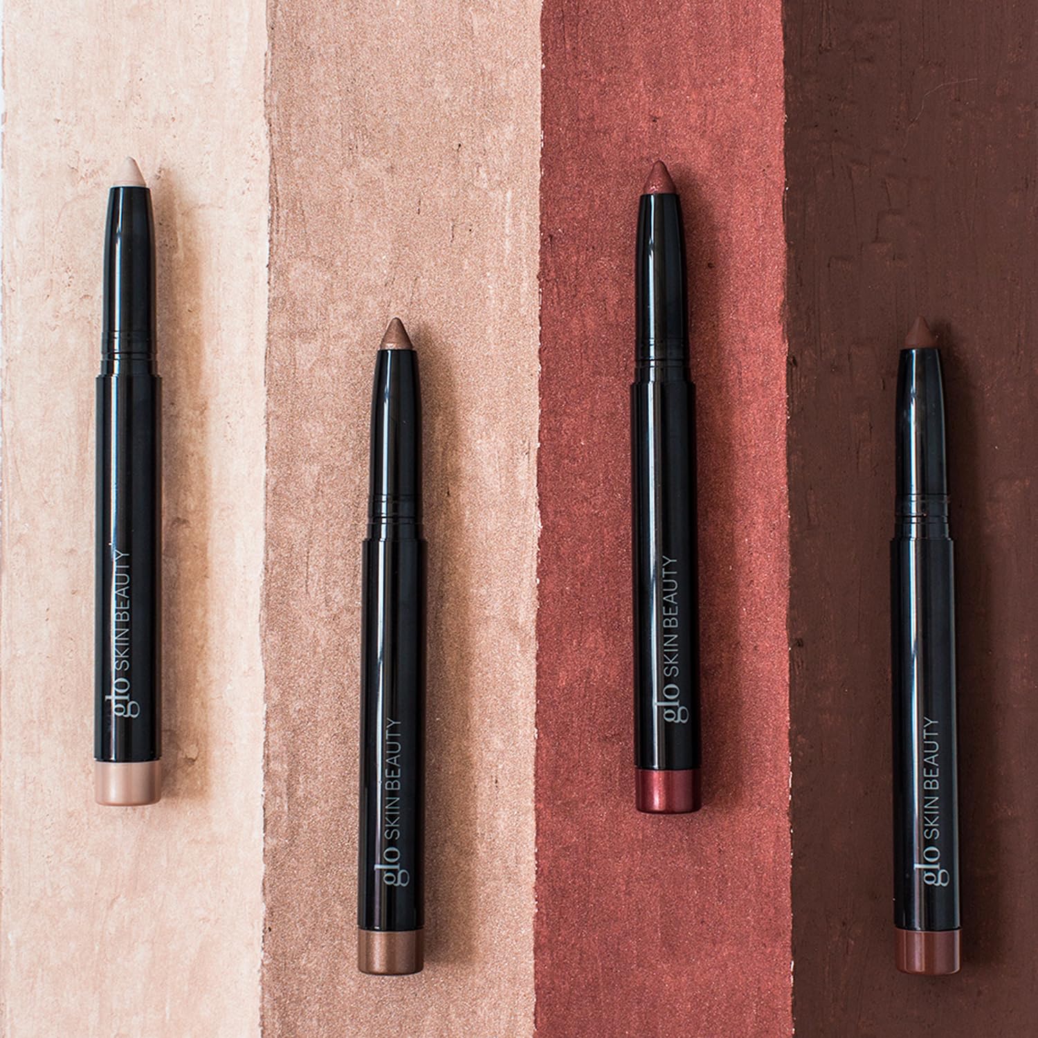 Glo Skin Beauty Metro shadow stick delivers metallic gunmetal for definition.