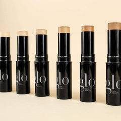 Glo Skin Beauty application using brush or fingertips for seamless blending.