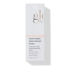 Glo Skin Beauty Hydra-Bright Alpha Arbutin Drops dropper enables easy daily application.