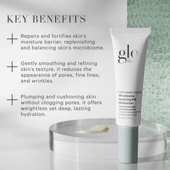 Glo Skin Beauty marine actives and birch water ingredients label focus