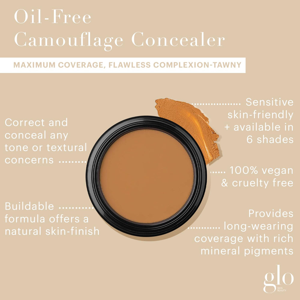 Glo Skin Beauty Tawny concealer applicator close-up for precise correction