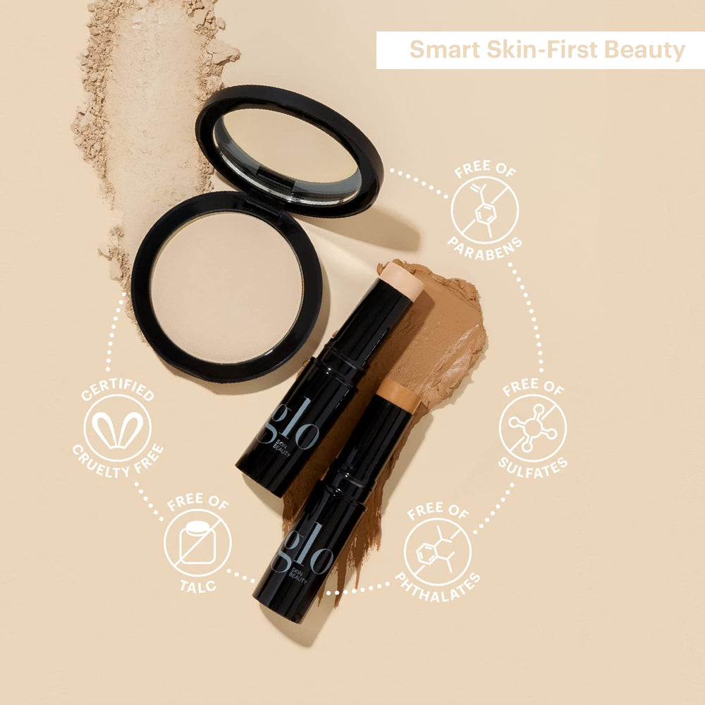 Glo Skin Beauty Suede Matte Lip Crayon dual-use on cheeks adds color effortlessly.