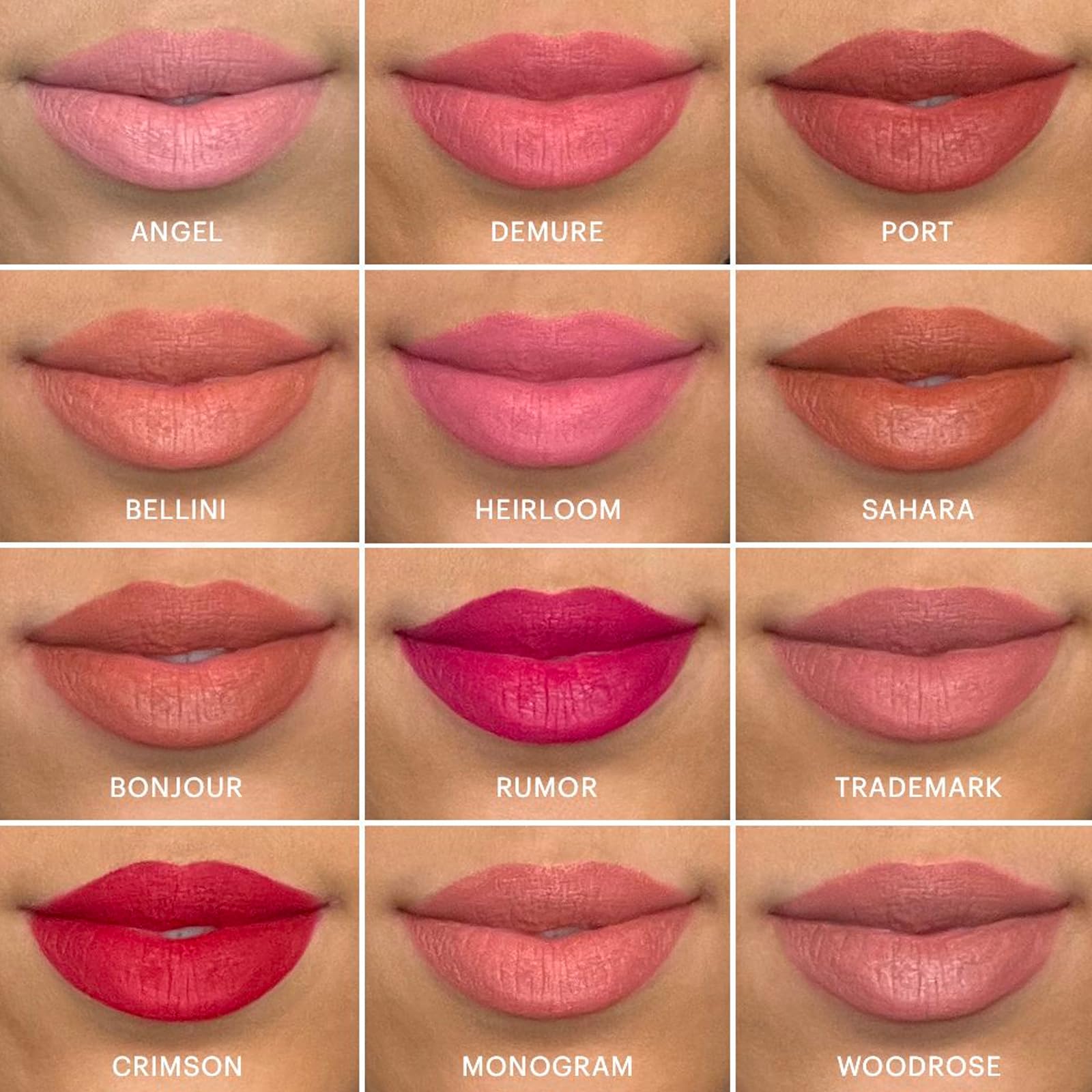 Glo Skin Beauty Suede Matte Lip Crayon precision tip for defined lip lines.