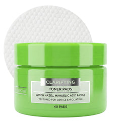 Global Beauty Care front packaging showing 40-count pads and benefits