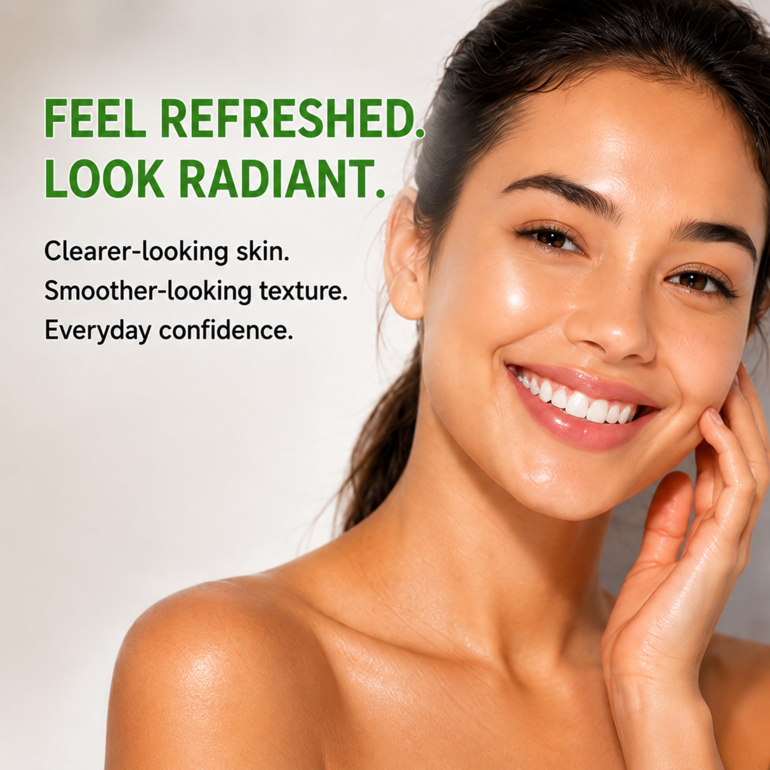 Global Beauty Care pad in hand for size and convenient single-use