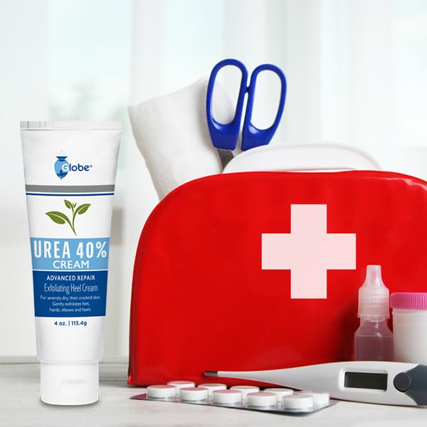 Globe Urea Cream 40% packaging and product box.