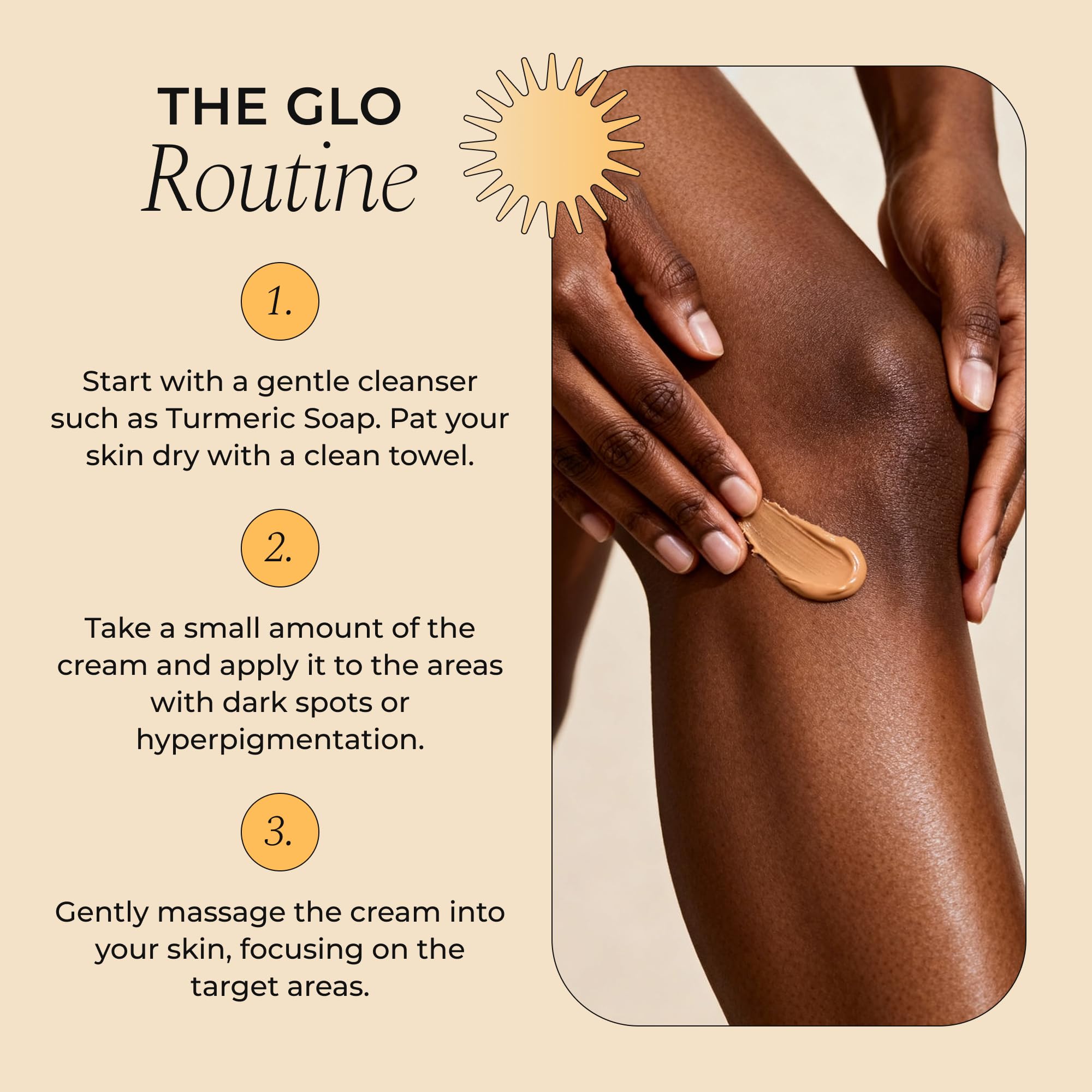 Glo Melanin grape seed oil nourishes and softens skin