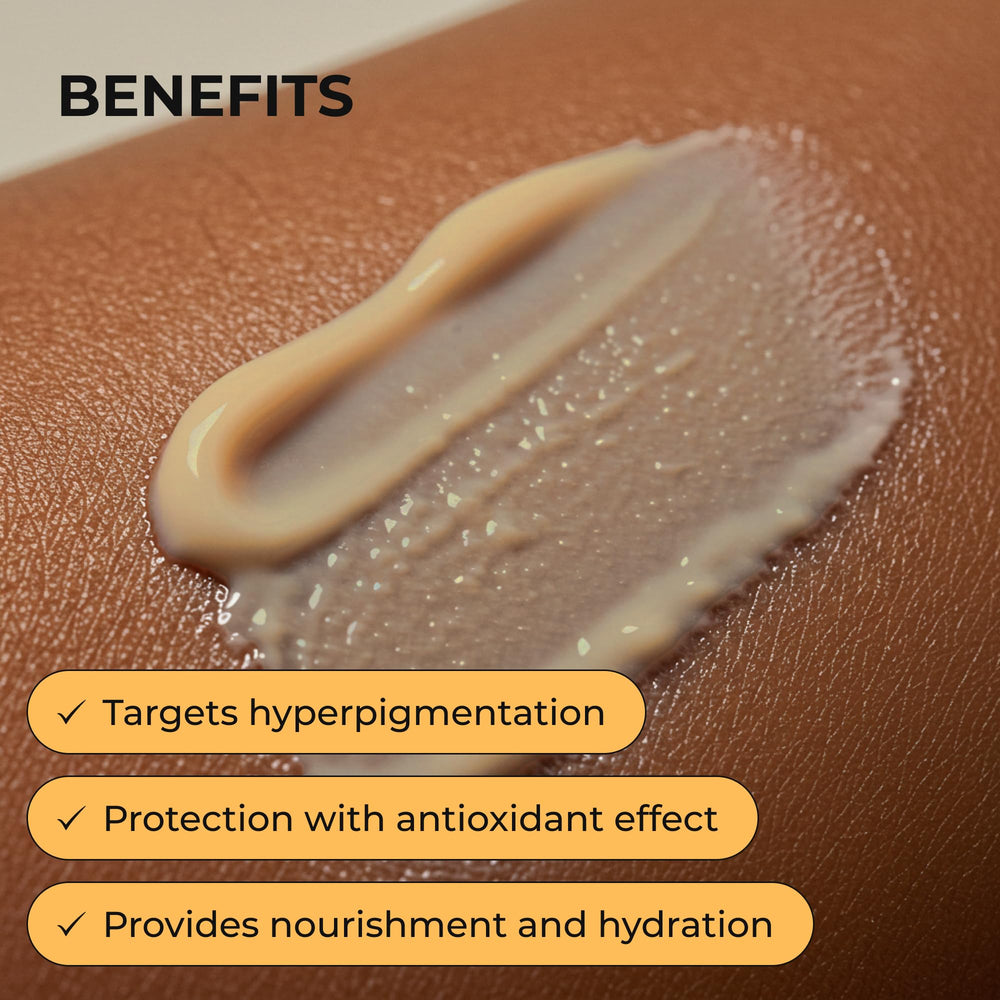 Glo Melanin inner thighs lightening cream for even skin tone