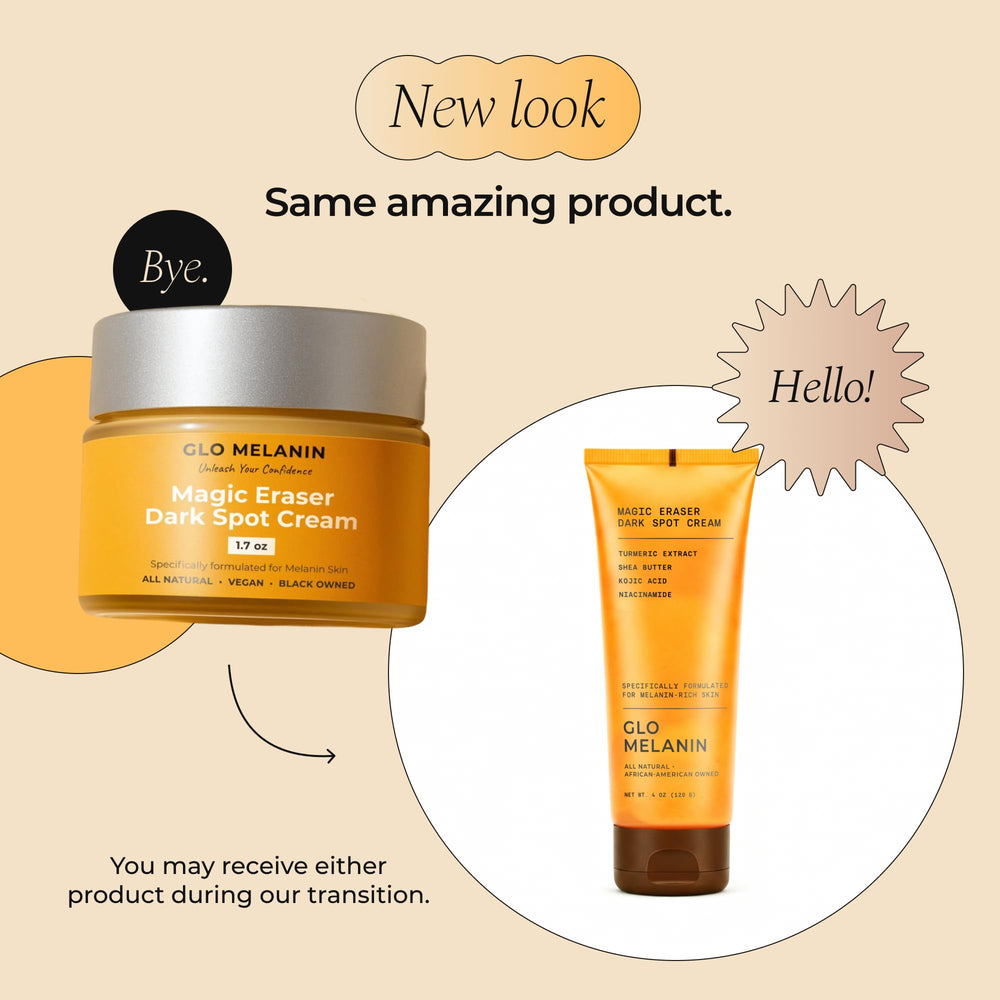 Glo Melanin paraben-free and sulfate-free formula for gentle use