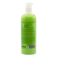 Glop and Glam Candy Apple Shampoo ingredients list highlighting paraben-free and vegan formula.