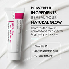 Glopink packaging highlights niacinamide for balanced, healthy-looking glow