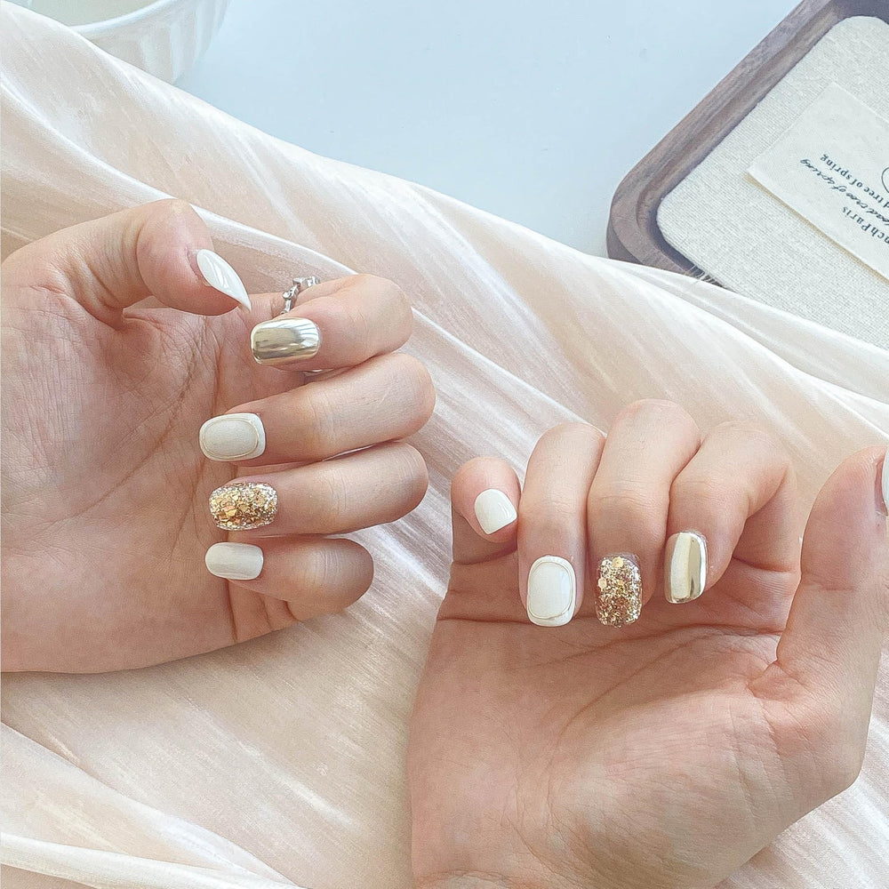 GLORS durable press-on nails designed for all-day wear.