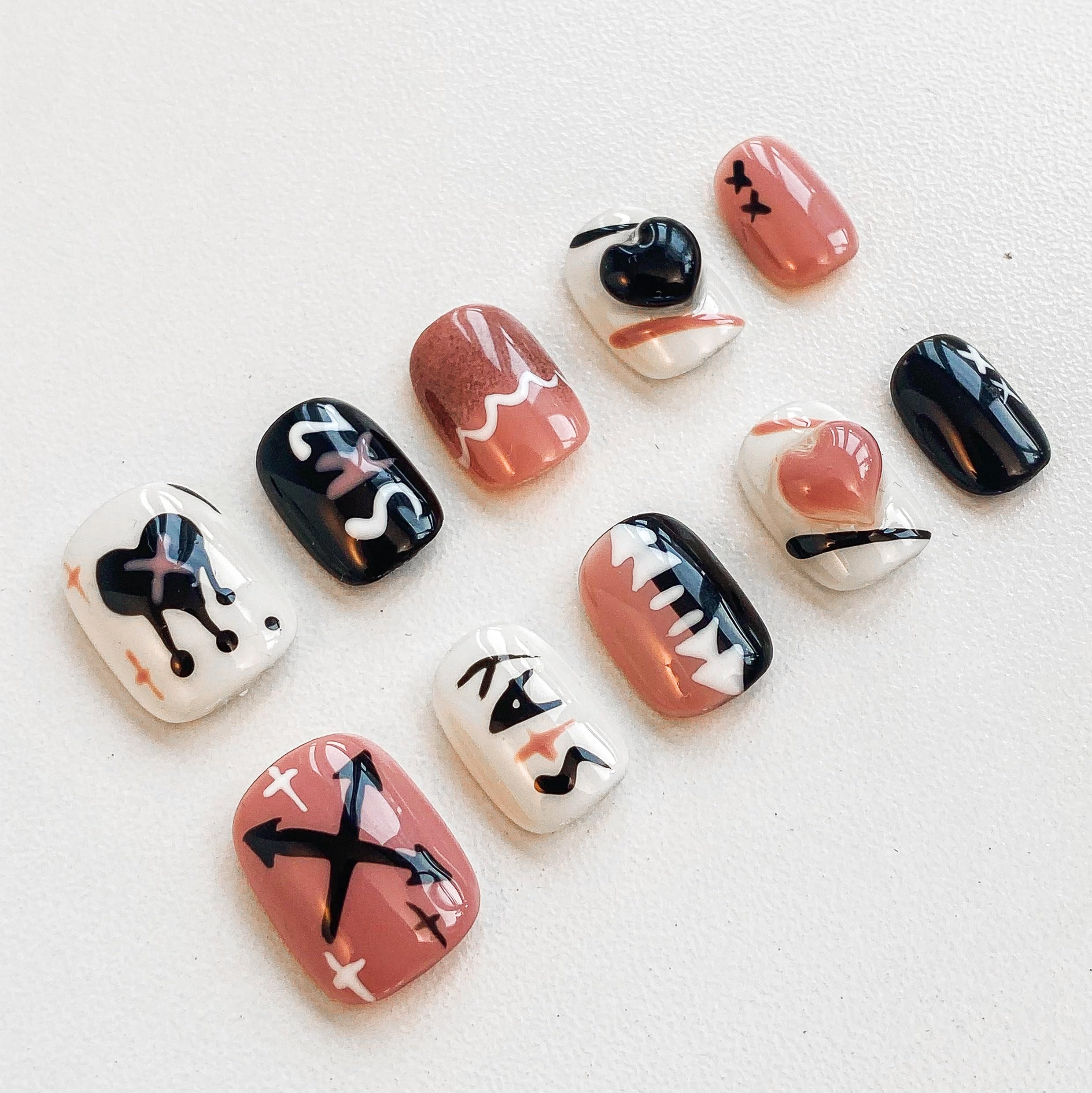 GLORS easy-application and removal nail sticker for quick upgrades.