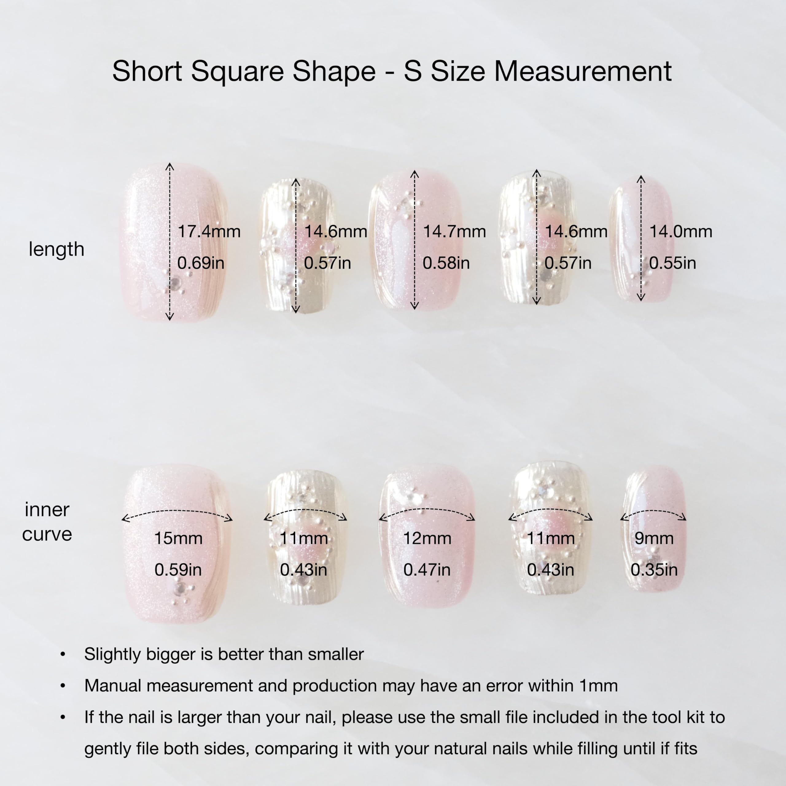 GLORS fast-application tabs for clean, quick nail changes