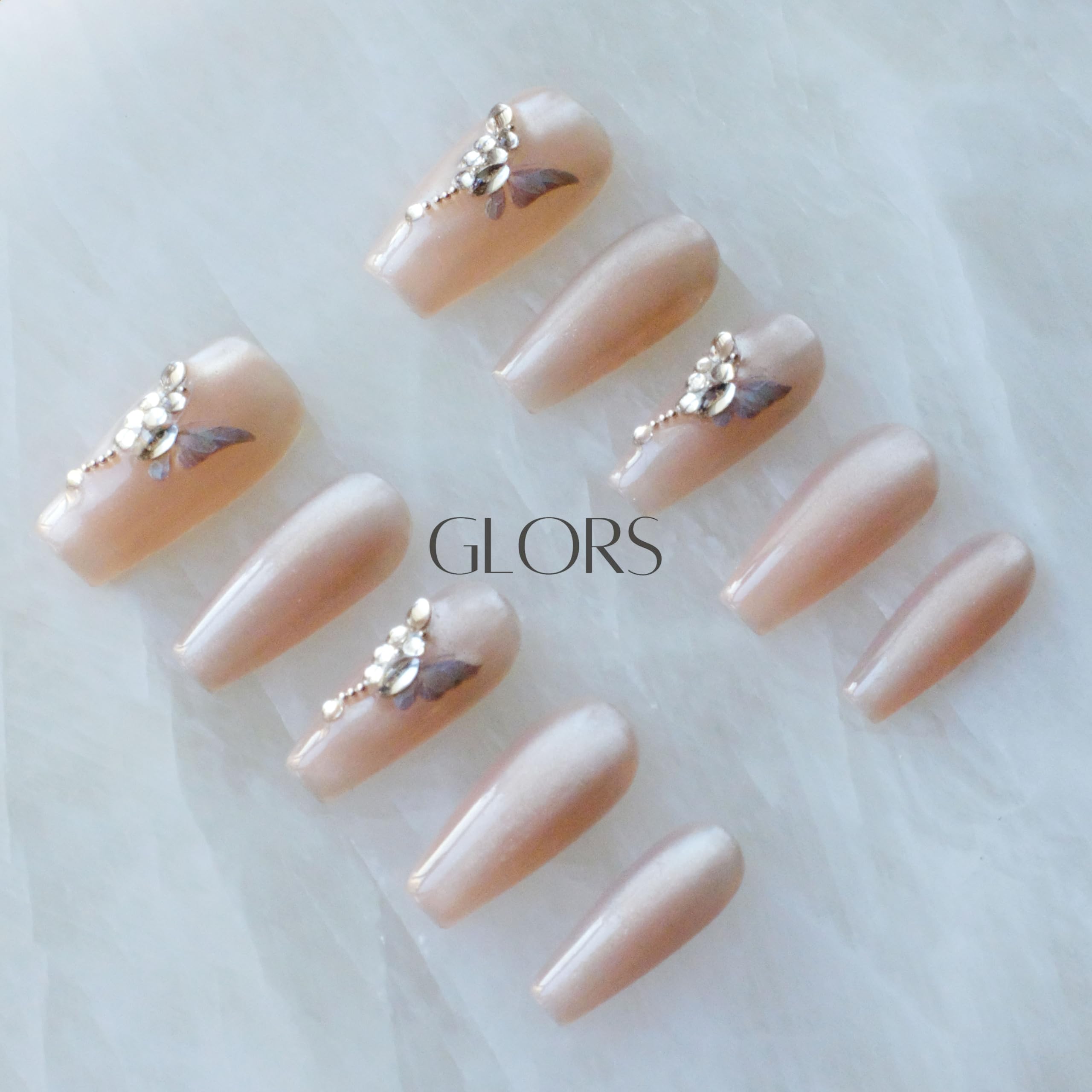 GLORS jelly adhesive tabs are included for quick, secure fit.