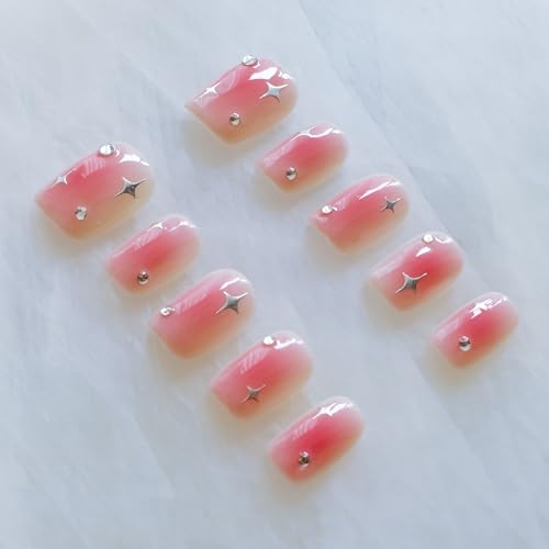 GLORS 10-piece press-on set for quick nail transformations.