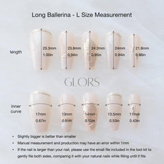 GLORS at-home easy-application nails save time without sacrificing polish quality.