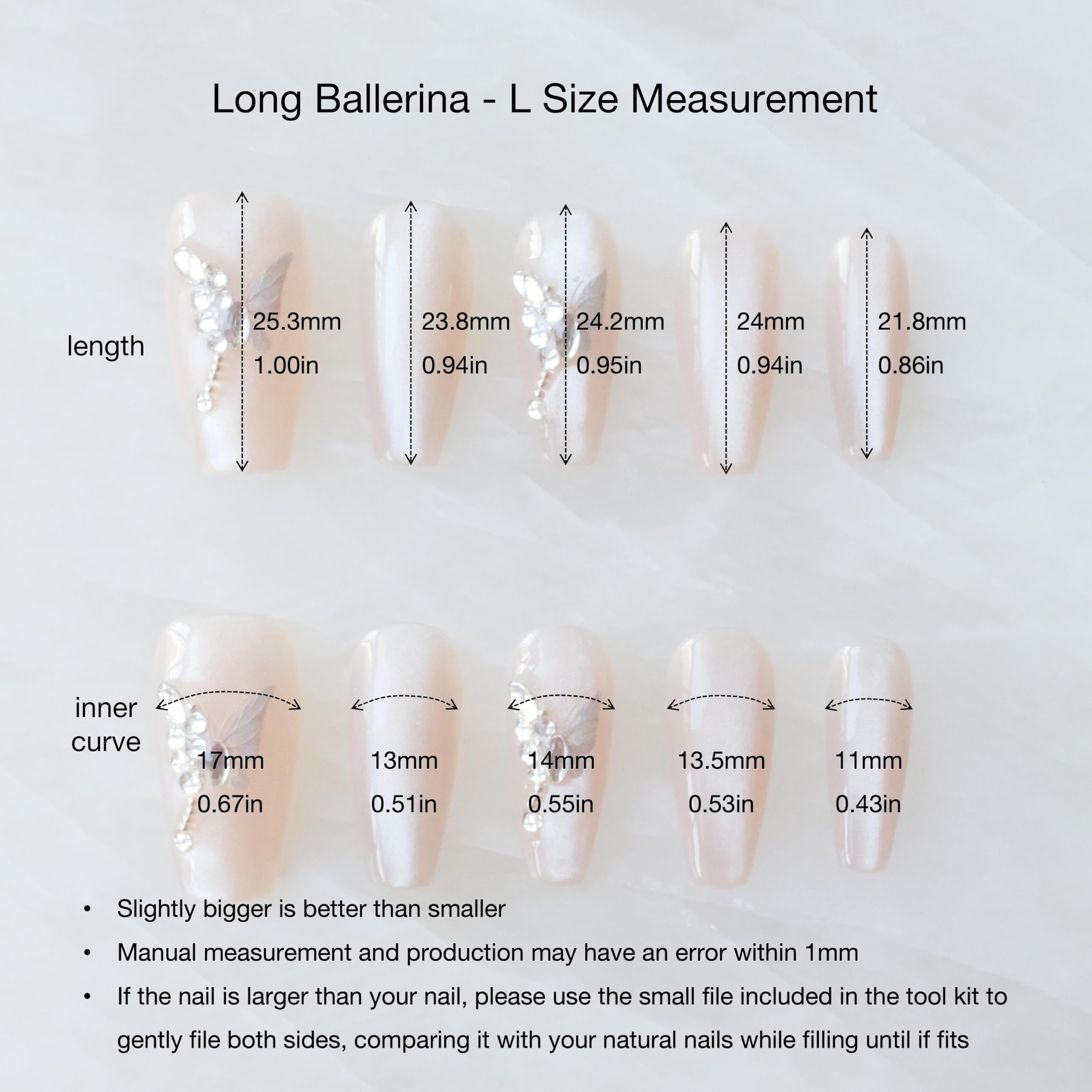 GLORS nails deliver a refined, premium look without a salon visit.