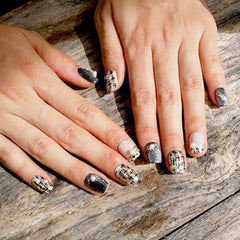 GLORS handmade press-ons with salon quality finish for a flawless at-home manicure.