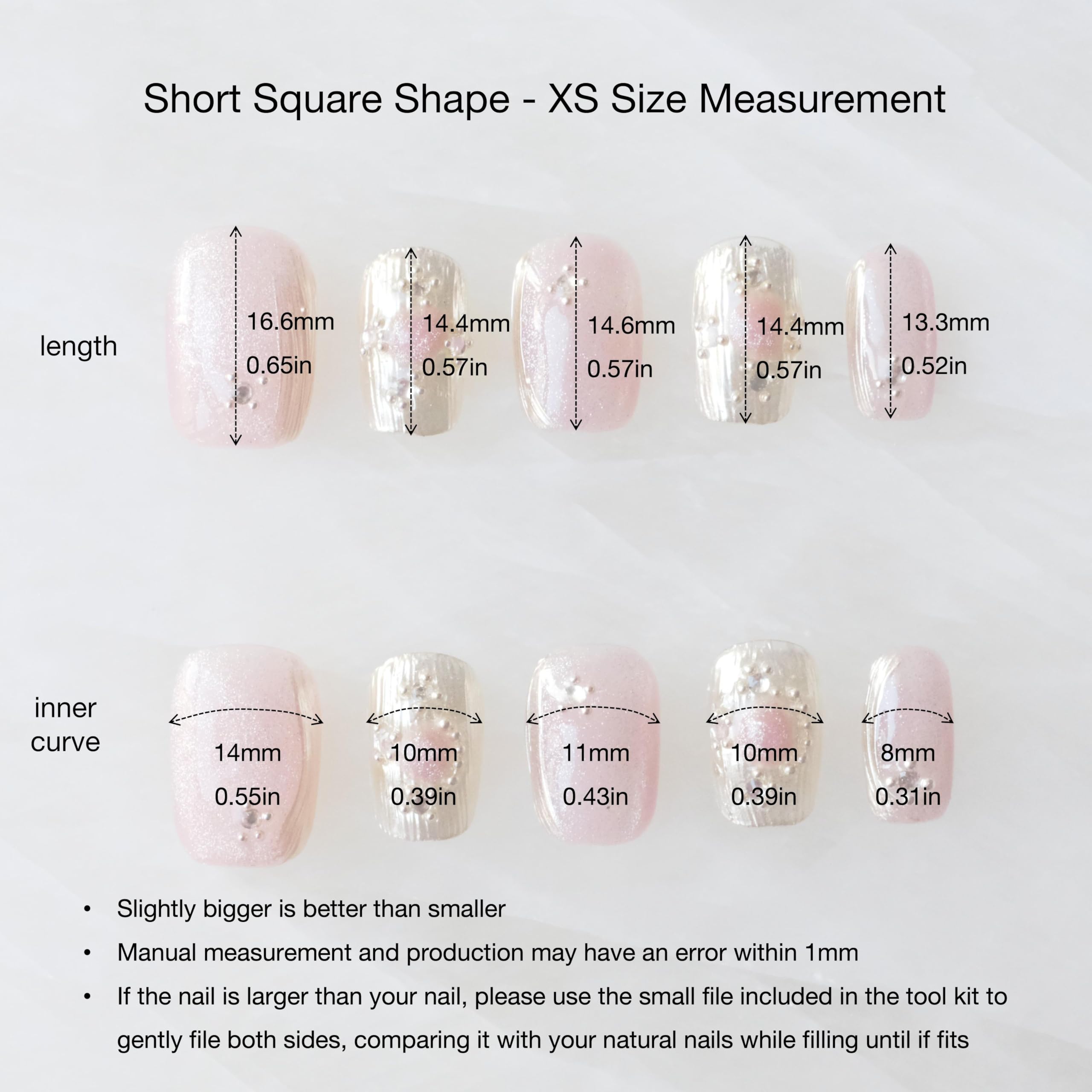 GLORS Nail art ideal for evening events and day-to-night transitions