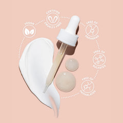 Glo Skin Beauty Vita E Essential Cream close-up showing calming, rich formula
