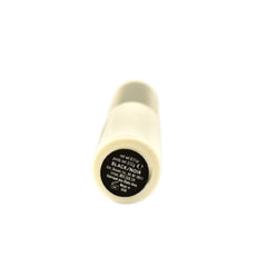 Glossier Boy Brow Black shade swatch on skin.
