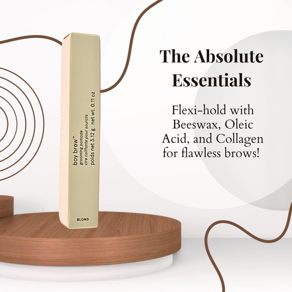 Glossier Boy Brow gluten-free and cruelty-free option for ethical brow care.
