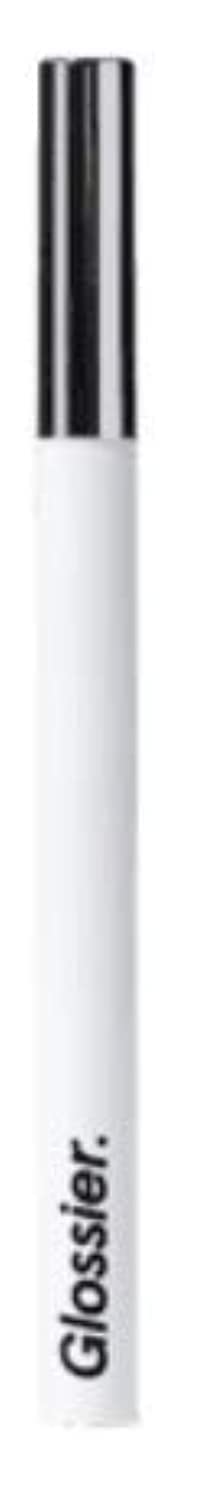 Glossier Brow Flick Brown eyebrow pen with fine tip for precise, feather-like brow definition.